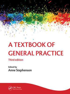 cover image of A Textbook of General Practice 3E